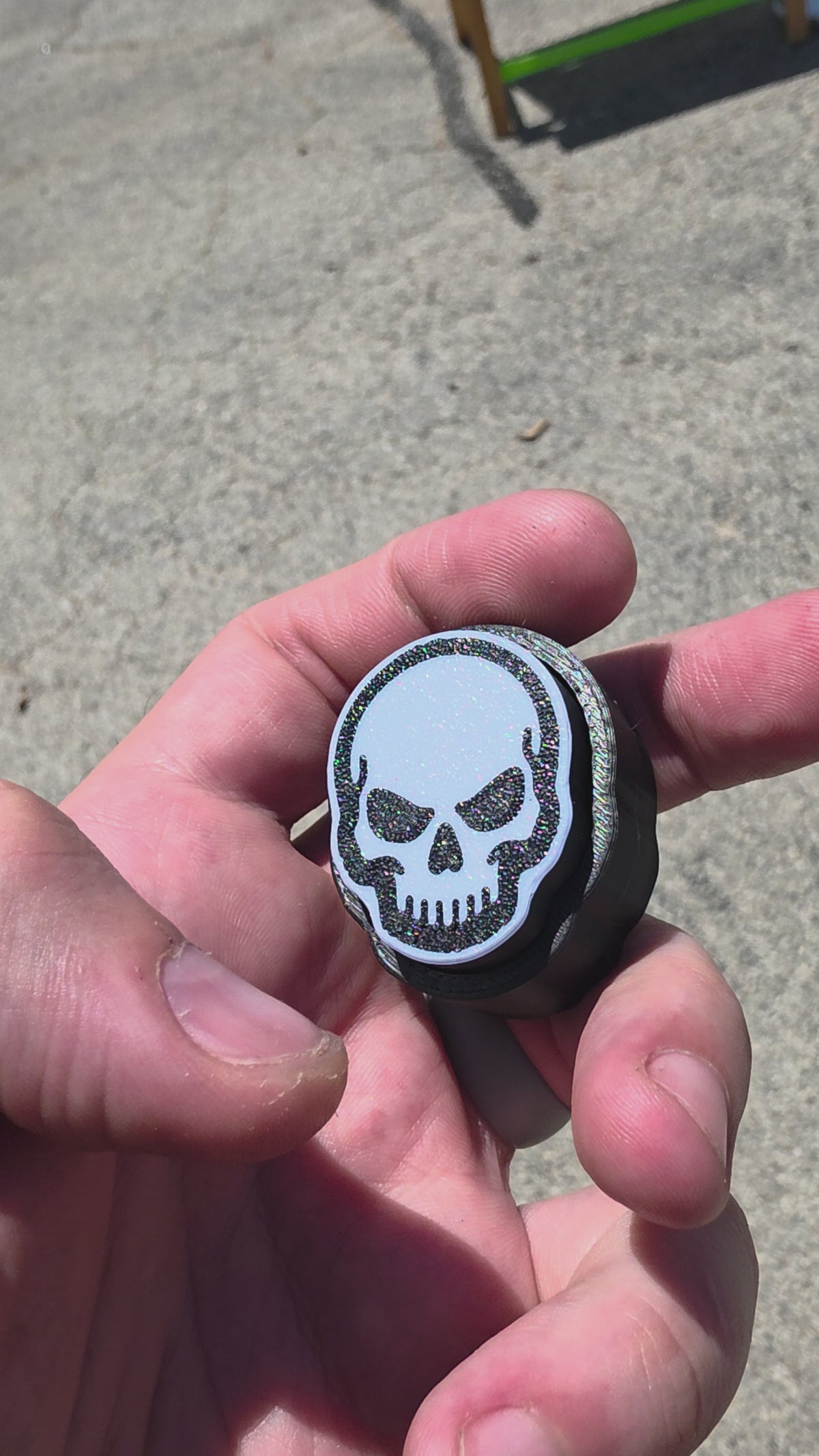 Skull Fidget Clicker