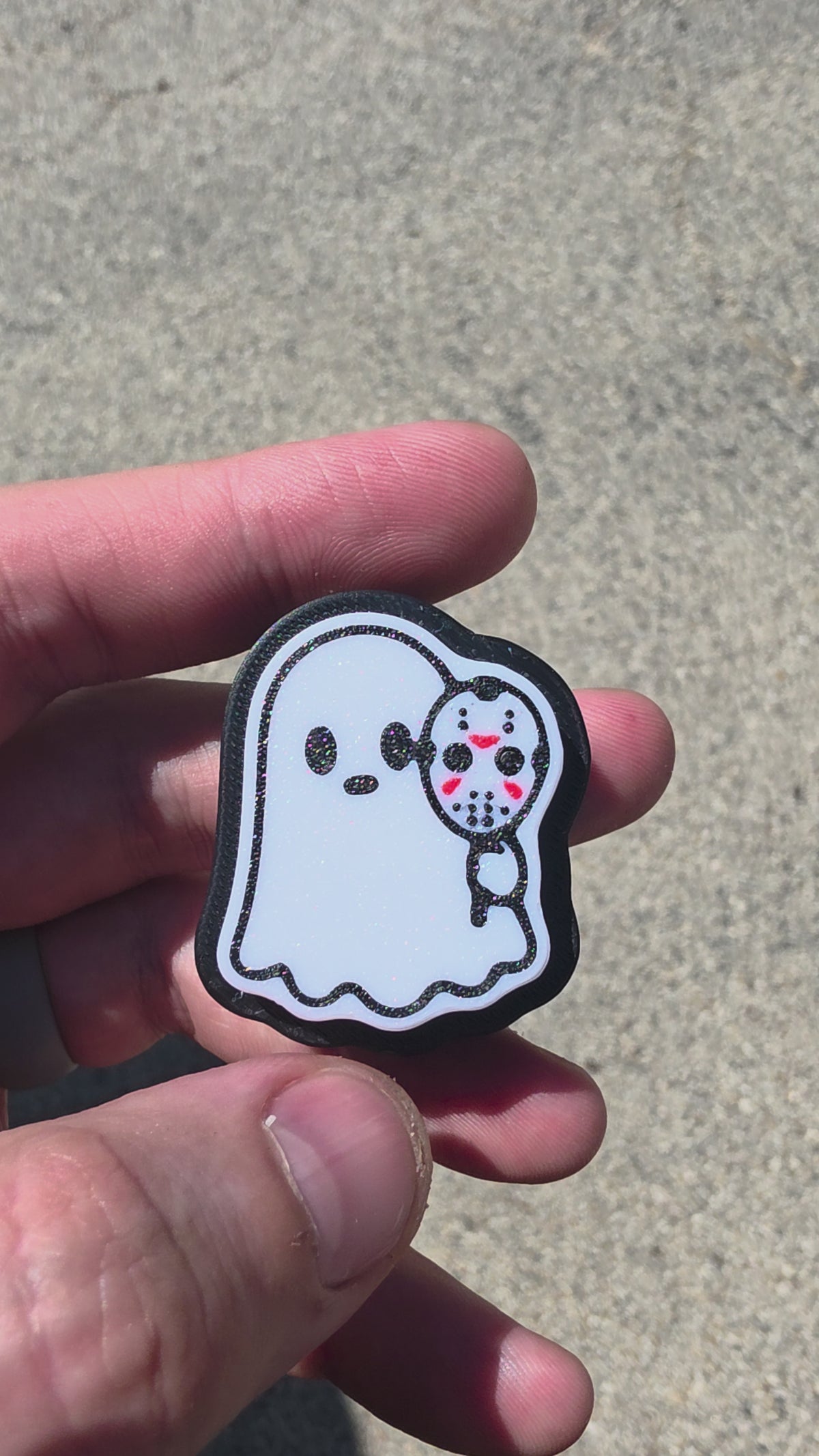 Masked Ghost Fidget Clicker
