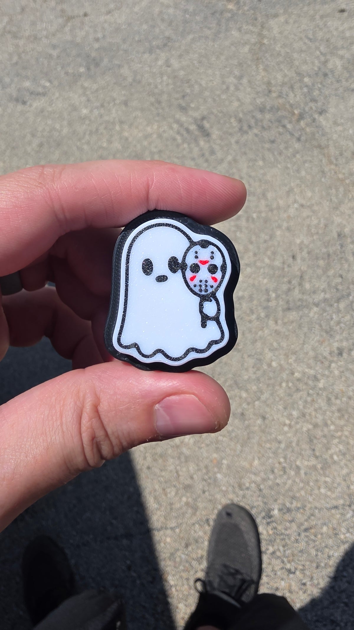 Masked Ghost Fidget Clicker
